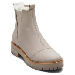 TOMS Boots|Women's , Dakota Boot Grey / Faux Fur Lined