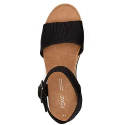 TOMS Wedges|Women's , Diana Sandal Black