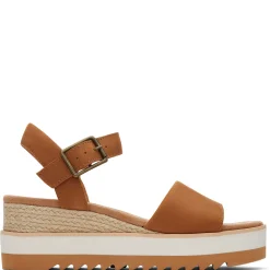 TOMS Wedges|Women's , Diana Sandal Tan