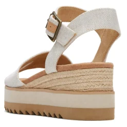 TOMS Wedges|Women's , Diana Sandal Natural