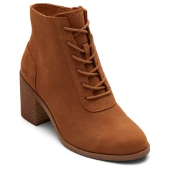 TOMS Boots|Women's , Evelyn Lace Boot Tan