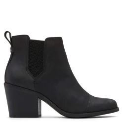 TOMS Boots|Women's , Everly Boot Black Nubuck
