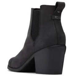 TOMS Boots|Women's , Everly Boot Black Nubuck