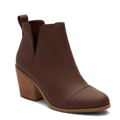 TOMS Boots|Women's , Everly Cutout Boot Chestnut