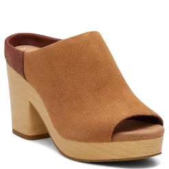 TOMS Pumps & Heels|Women's , Florence Sandal Brown Sugar
