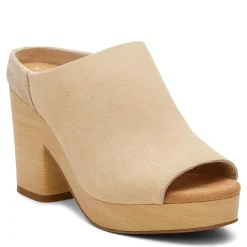 TOMS Pumps & Heels|Women's , Florence Sandal Honey Beige