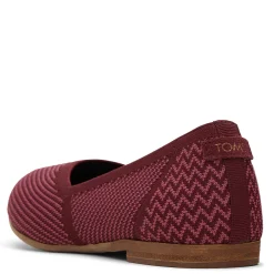 TOMS Flats|Women's , Jutti Neat Flat Burgundy