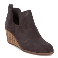 TOMS Boots|Women's , Kallie Boot Pavement Grey Suede