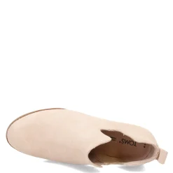 TOMS Wedges|Women's , Kallie Boot Sahara Suede