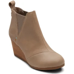 TOMS Boots|Women's , Kelsey Ankle Boot Taupe