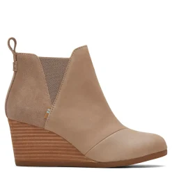 TOMS Boots|Women's , Kelsey Ankle Boot Taupe