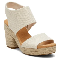 TOMS Pumps & Heels|Women's , Majorca Platform Sandal Natural