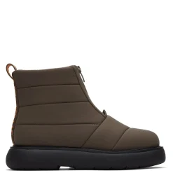 TOMS Boots|Women's , Mallow Puffer Boot Olive