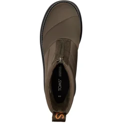 TOMS Boots|Women's , Mallow Puffer Boot Olive