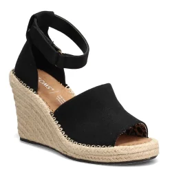 TOMS Wedges|Women's , Marisol Sandal Black