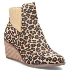 TOMS Wedges|Women's , Sadie Boot Leopard