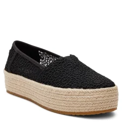 TOMS Slip-On Shoes|Women's , Valencia Slip-On Black