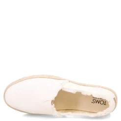 TOMS Slip-On Shoes|Women's , Valencia Slip-On White