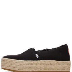 TOMS Slip-On Shoes|Women's , Valencia Slip-On Black