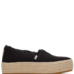 TOMS Loafers|Women's , Valencia Slip-On Black
