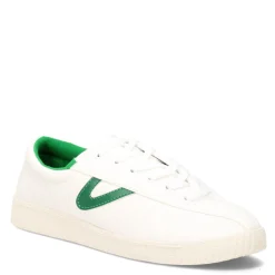 Tretorn Sneakers & Athletic|Women's , Nylite Plus Canvas Sneaker White/Green