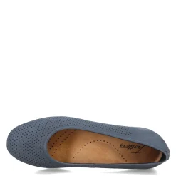 Trotters Flats|Women's , Darcey Flat Denim Blue