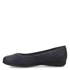 Trotters Flats|Women's , Darcey Flat Navy