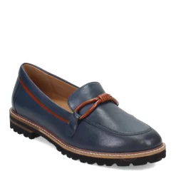 Trotters Flats|Women's , Deanna Loafer Navy