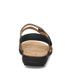 Trotters Sandals|Women's , Katarina Sandal Black Nubuck