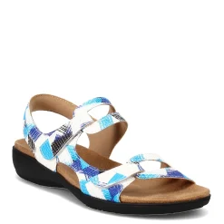 Trotters Sandals|Women's , Katarina Sandal Blue Multi