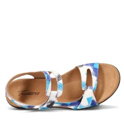 Trotters Sandals|Women's , Katarina Sandal Blue Multi