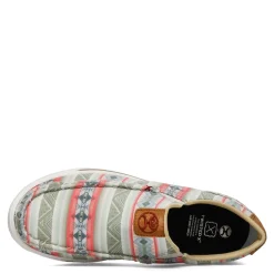 Twisted X Loafers|Women's , Hooey Loper Slip-On Pink Multi
