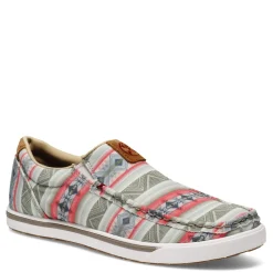Twisted X Flats|Women's , Hooey Loper Slip-On Pink Multi