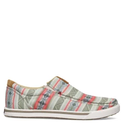 Twisted X Flats|Women's , Hooey Loper Slip-On Pink Multi
