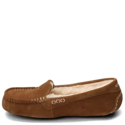 UGG Slippers|Women's , Ansley Slipper - Wide Width Chestnut