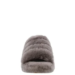 UGG Slippers|Women's , Fluff Yeah Slide Brown