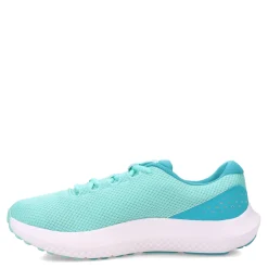 Under Armour Sneakers & Athletic|Women's , Charged Surge 4 Running Shoe Radial Turquoise/Circuit Teal/White
