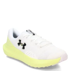 Under Armour Sneakers & Athletic|Women's , Charged Surge 4 Running Shoe White/Sonic Yellow/Black