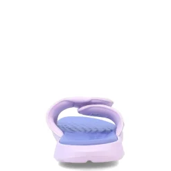 Under Armour Sandals|Women's , Ignite 7 Slide Sandal Baja Blue/Nebula Purple