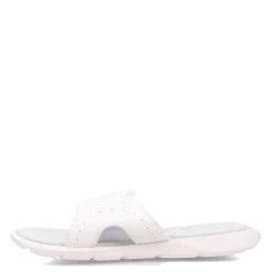 Under Armour Sandals|Women's , Ignite 7 Slide Sandal White/ Halo Gray
