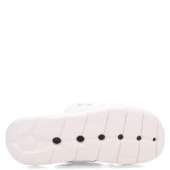 Under Armour Sandals|Women's , Ignite 7 Slide Sandal White/ Halo Gray