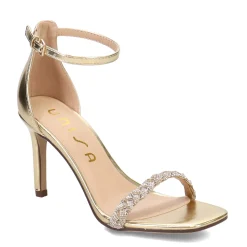 Unisa Pumps & Heels|Women's , Fayy Sandal Gold