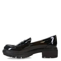 Unisa Slip-On Shoes|Women's , Wennie Loafer Black Patent