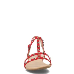 Vaneli Sandals|Women's , Brunel Sandal Red Suede