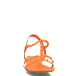 Vaneli Sandals|Women's , Brunel Sandal Tangerine Orange Mul