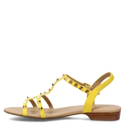 Vaneli Sandals|Women's , Brunel Sandal Yellow Patent