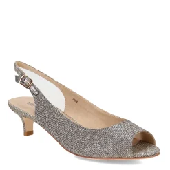 Vaneli Pumps & Heels|Women's , Buckie Sandal Platinum