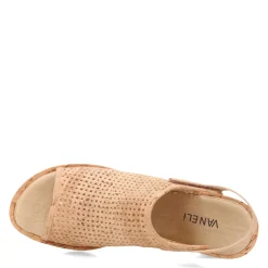 Vaneli Wedges|Women's , Cilla Sandal Cork