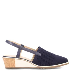 Vaneli Sandals|Women's , Greer Slip-On Navy