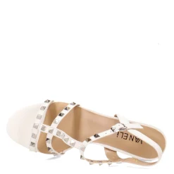 Vaneli Sandals|Women's , Midge Sandal White